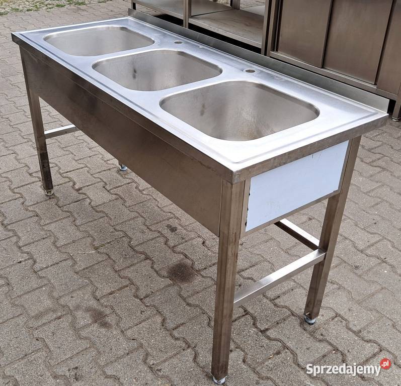 ZLEW GASTRONOMICZNY 3 KOMOROWY 1506085 M934N Nowe Skalmierzyce