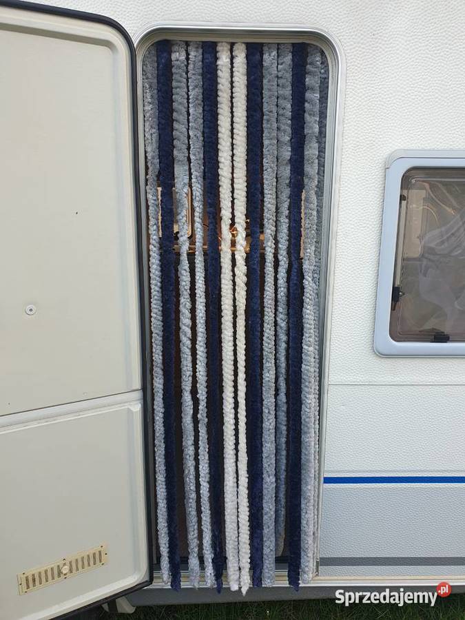 Zasłona drzwi kotki frędzle 60x176 kamper Turek