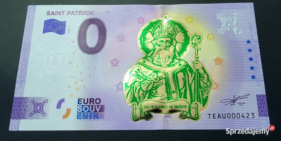 0 EURO Souvenir Saint Patrick GOLD EDITION 20211 Rabka-Zdrój