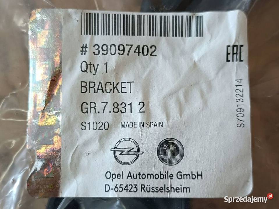 OPEL CROSSLAND X ŚLIZG ZDERZAKA PRAWY TYŁ osobowe Pozostałe Pleszew