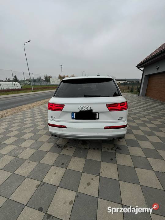 Audi Q7 2017poj30 Dieselprzebieg 90 Polski Salon nieuszkodzony Ciechocinek sprzedam