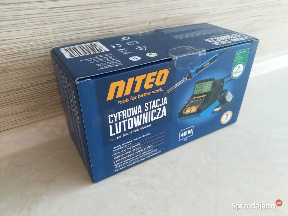 NAJTANIEJ Cyfrowa Stacja Lutownicza 450st 48W Elektryczne śląskie