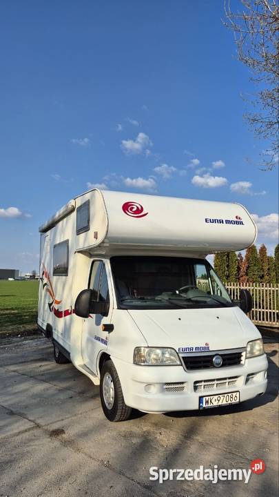 Kamper Eura Mobil Fiat Ducato Zimowa wersja Inne pojazdy i łodzie mazowieckie Warszawa