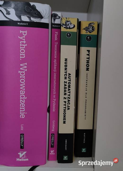 Zbiór ponad 40 książek do nauki informatyki i Mokrsko