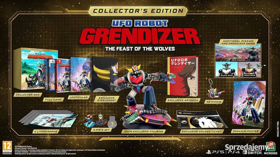 UFO Robot Grendizer Święto Wilków edycja podkarpackie Rzeszów sprzedam