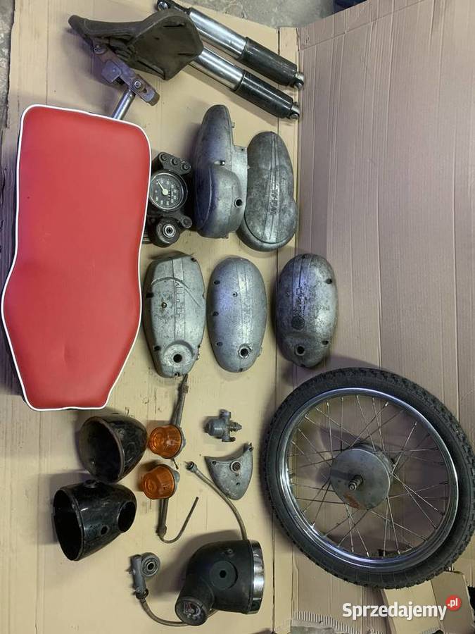 Części komar wsk wfm shl simson Motocykle na części Motoryzacja Kępno