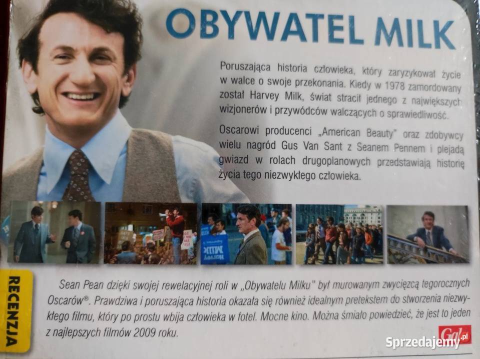 2008 Obywatel Milk Sean Penn film dvd Filmy Kielce sprzedam