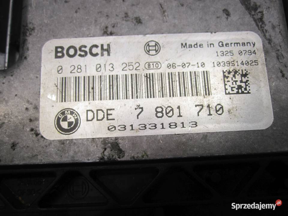 BMW E87 E90 E91 20D komputer sterownik silnika Kielce
