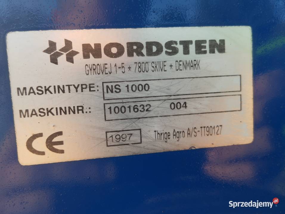 Siewnik nordsten 1025 nowy Howard Siewniki i sadzarki Rawica Nowa sprzedam