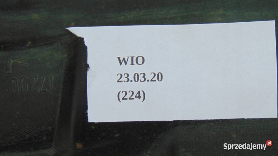 OSŁONA RURY ZBIORNIKA PALIWA INFINITI FX35 FX45 osobowe Nowy Tomyśl