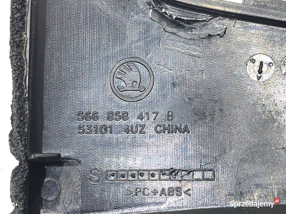 SCHOWEK KONSOLI DEKOR SKODA KODIAQ Hatchback Schowki, półki