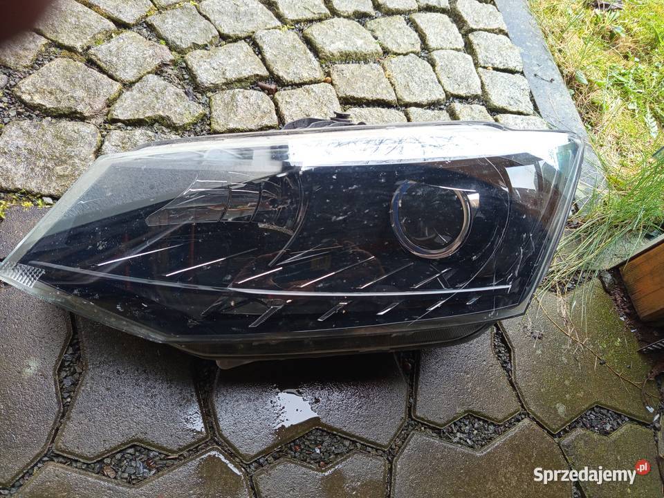 Reflektor lewy fabia 3 soczewka orginalny Rzeszów