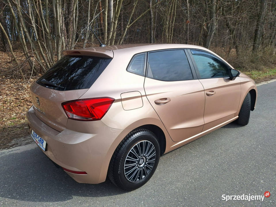 Seat Ibiza 10 MPI Reference Fast Lane V 2017 przyciemniane szyby śląskie Siewierz