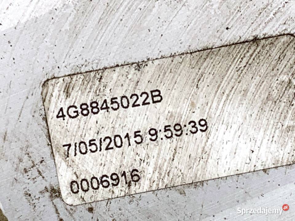 SZYBA PRAWY PRZÓD PODWÓJNA AUDI A7 4G Hatchback