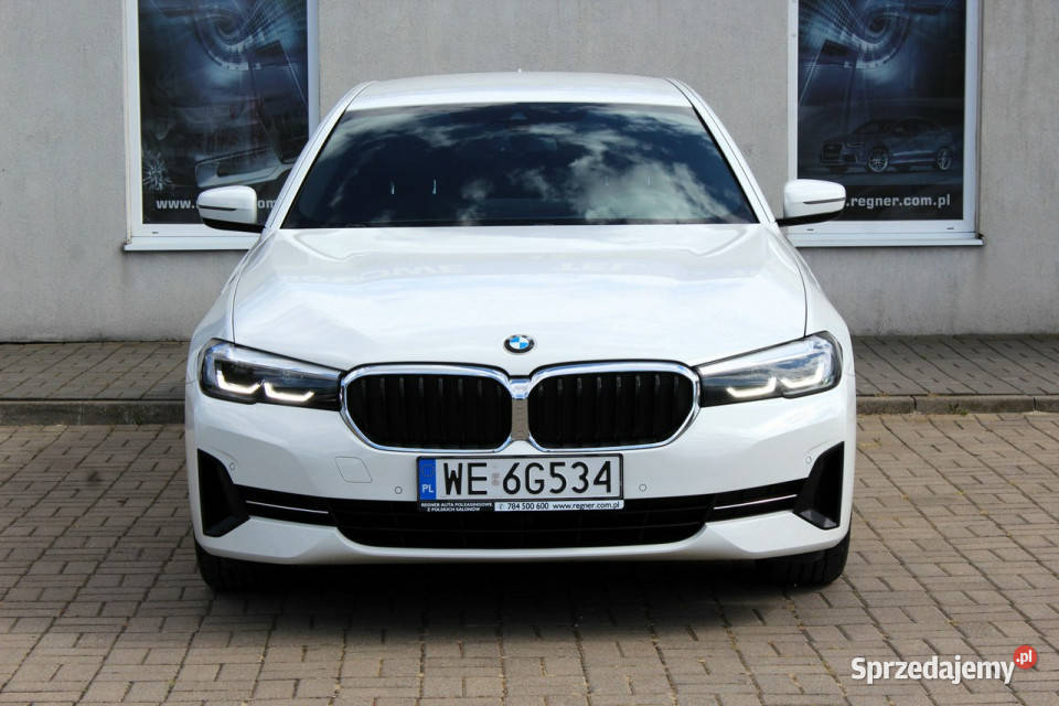 BMW 518 Salon FV23 Skóra Nawigacja LED Ambient mazowieckie