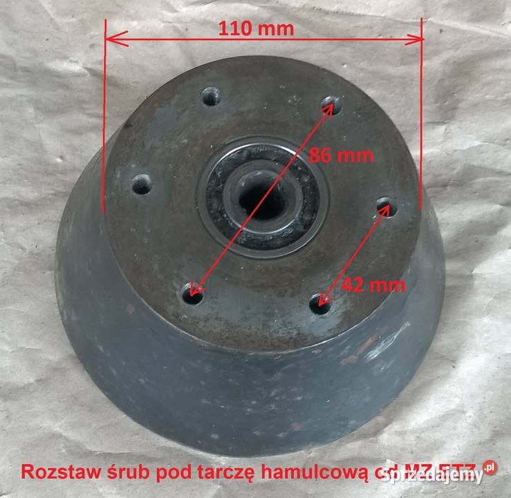 Piasta i koło do Trajki Barkas MZ ETZ 250 DDR Nowy Dwór Mazowiecki sprzedam