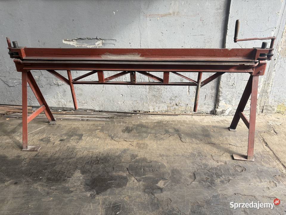 Giętarka zaginarka 2m dekarska do blachy 1mm Bydgoszcz