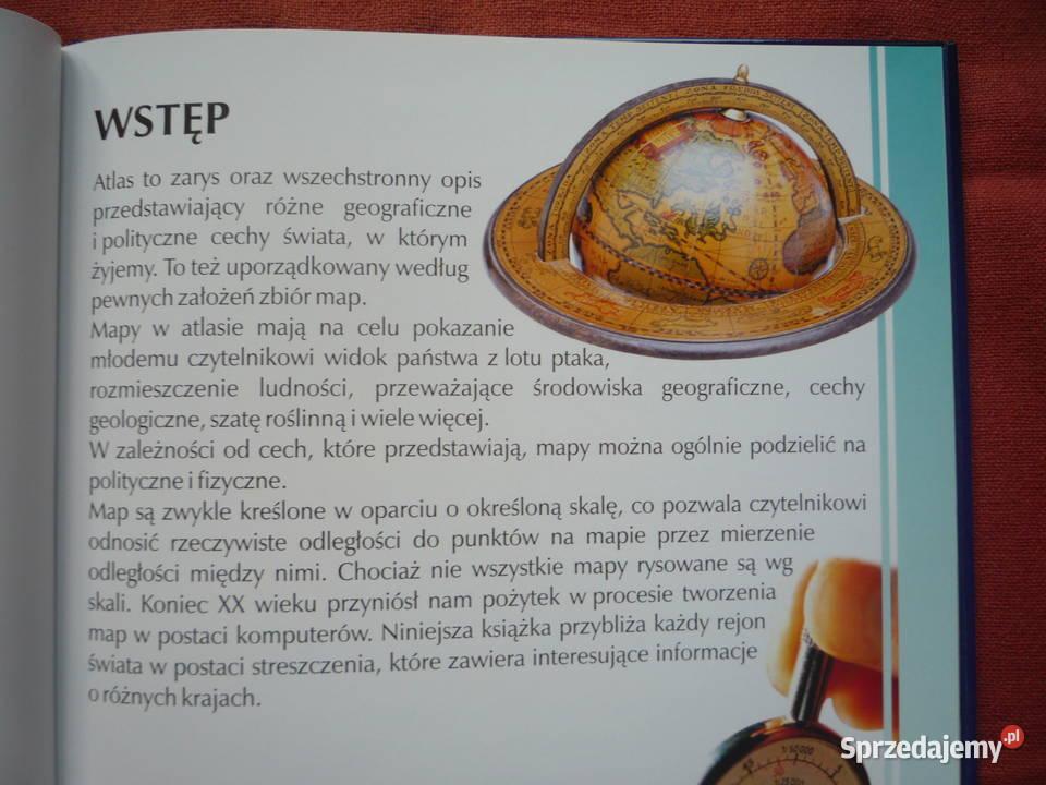 NOWA Książka Atlas Świata Encyklopedia Szczecin