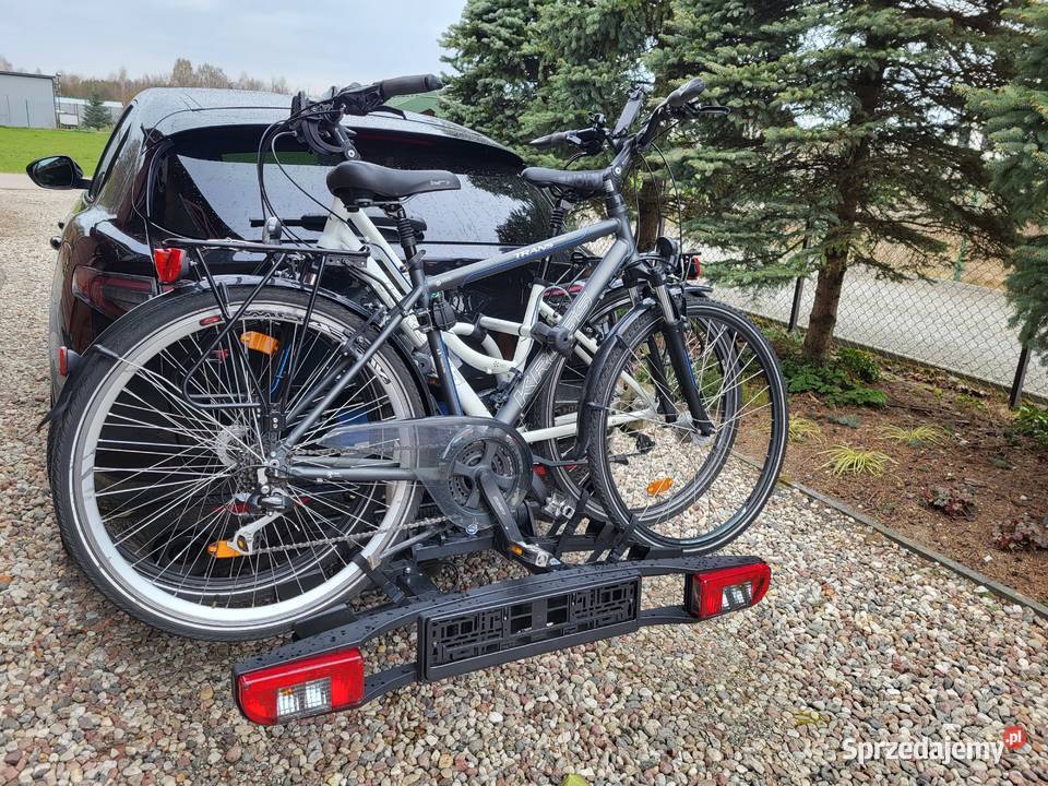 Zestaw dwóch rowerów trekingowych plus bagażnik Mińsk Mazowiecki