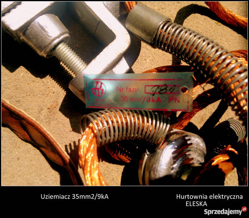 uziemiacz 35mm2 9kA Elektryka i akcesoria Dąbrowa Górnicza sprzedam