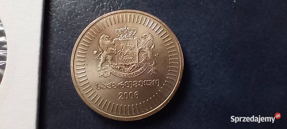 Stare monety 50 tetri 2006 Gruzja podkarpackie Lesko