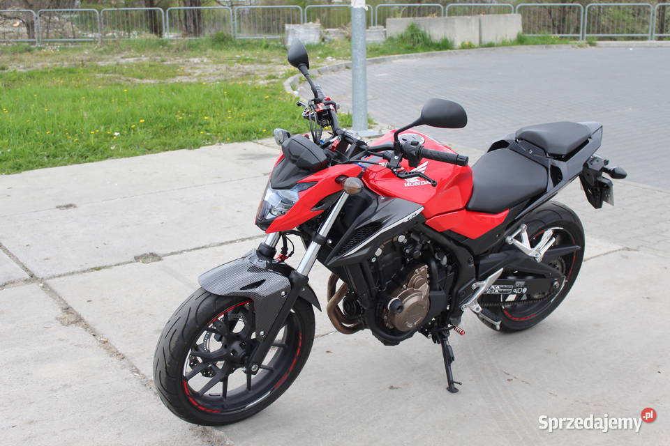 Honda CB 500 FA 2016 ABS A2 ALARM Wydech IXIL 11760km Myślenice