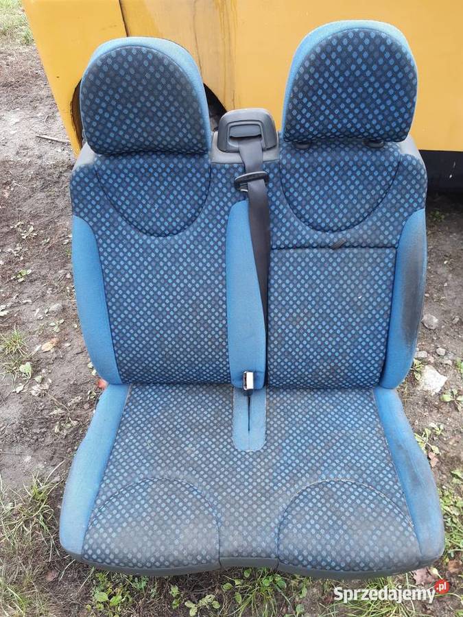 Scudo II Fotel Siedzenie pasazera prawy podwojny Mińsk Mazowiecki