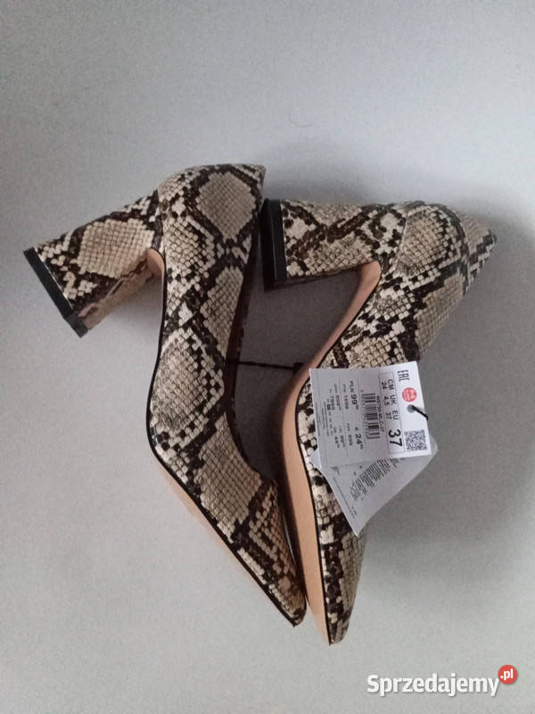 Buty Damskie Wzór Beżowe Reserved Nowe 37 Ala Bydgoszcz