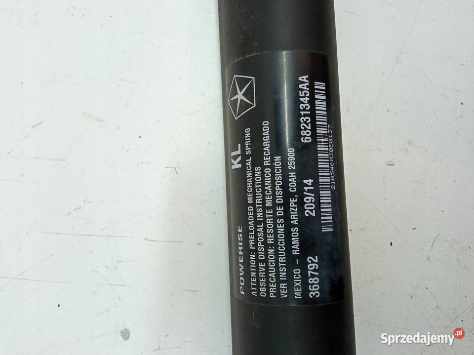 SIŁOWNIK KLAPY BAGAŻNIKA TYŁ ELEKTRYCZNY KL Części samochodowe