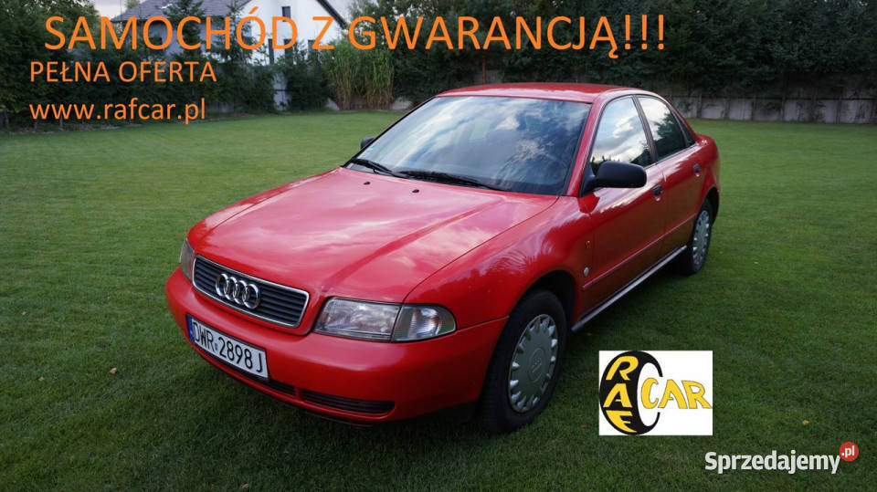 Audi A4 zarejestrowana ubezpieczona B5 19952001 Zielona Góra sprzedam