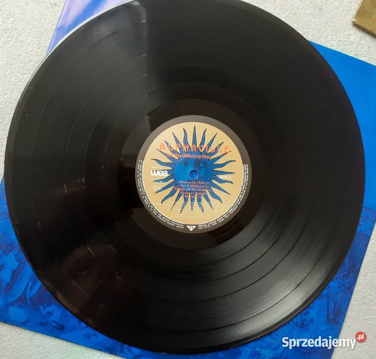 Alphaville Breatthaking in blue winyl 1 wydanie Muzyka