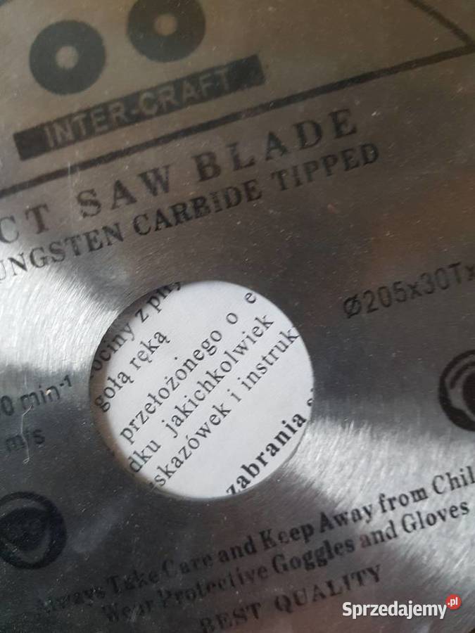 Tarcza widiowa do cięcia drewna Falon 205x32x Głogowa