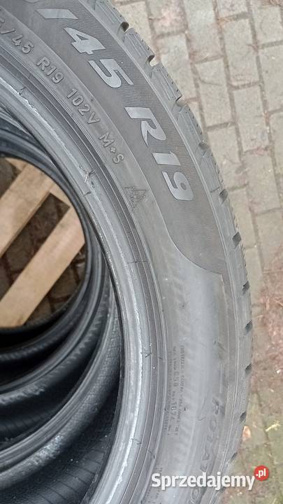 Opony zimowe Pirelli Sottozero 24545 R19 komplet 45 Szczecin