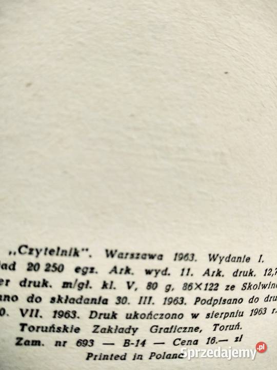 Morcinek Odkryte skarby okaz antykwariat