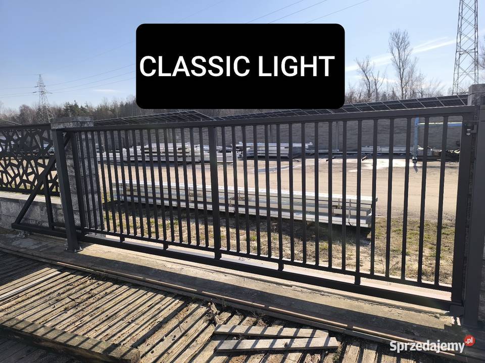 Hit Brama przesuwna 6m światło CLASSIC LIGHT Kołobrzeg