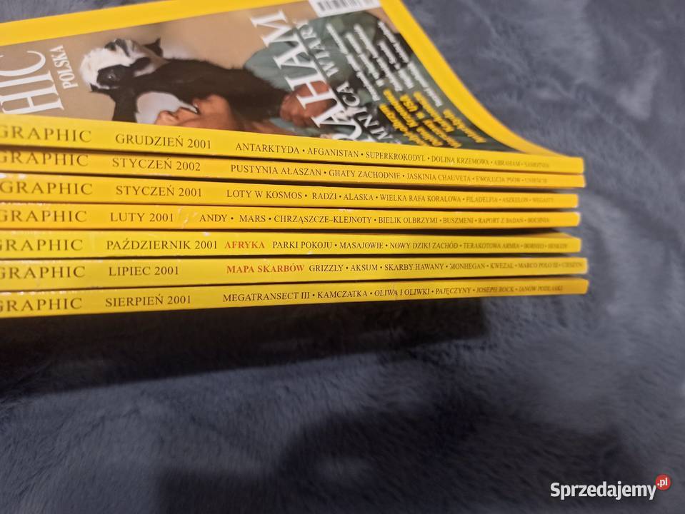 National Geographic Polska 20012002 magazyn mazowieckie Warszawa