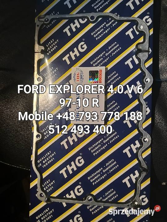 USZCZELKA MISKI OLEJU DOLNA FORD EXPLORER 40 V 6 Kawnice sprzedam