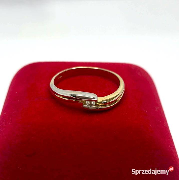 Nowy Złoty Piersćionek pr 585 275g R15 Elbląg