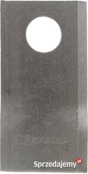 Nożyk kosiarki rotacyjnej prawy 93x48x3 mm otwór Do kosiarek małopolskie Kamionna