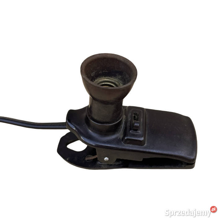 Klipsowa bakelitowa lampka nocna Niemcy lata 30 mazowieckie Warszawa sprzedam