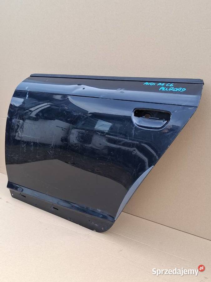 AUDI A6 C6 ALLROAD DRZWI LEWY TYŁ LEWE TYLNE Bieleń