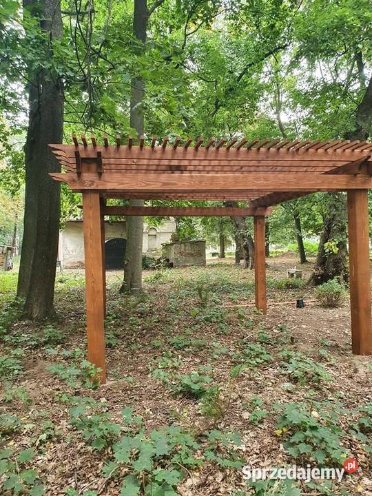 Pergola altana ogrodowa Architektura ogrodowa Zamość