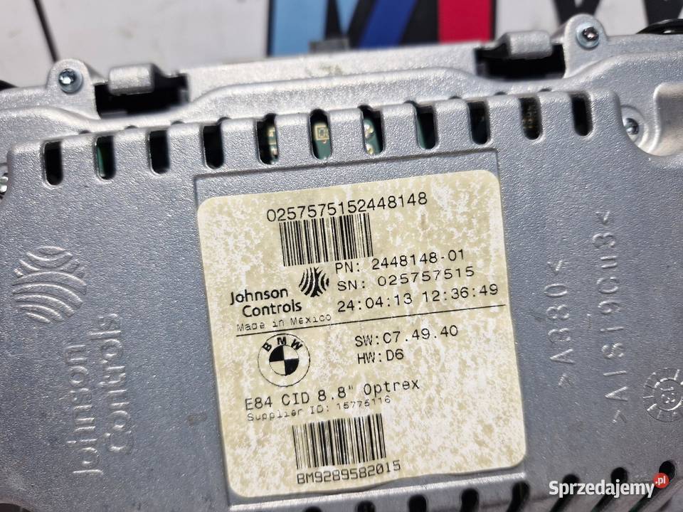 BMW X1 E84 NAWIGACJA CZYTNIK MONITOR IDRIVE CIC osobowe