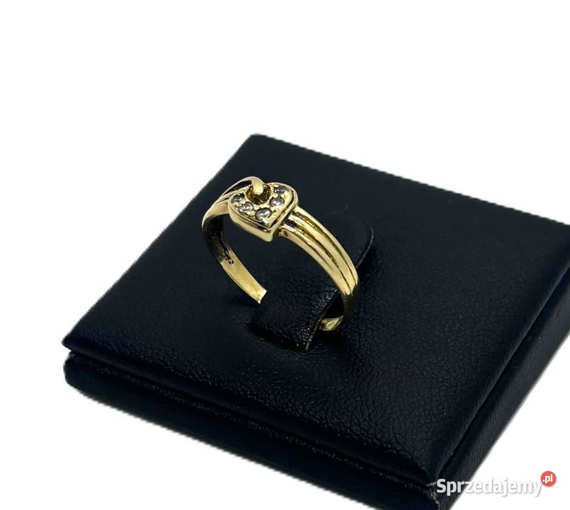 Złoty Pierścionek Sercer 585 174g R12 Elbląg