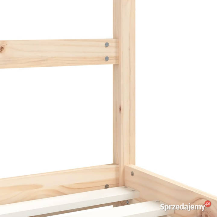 Rama łóżka dzieci 90x200 drewno sosnowe WM835703 Warszawa