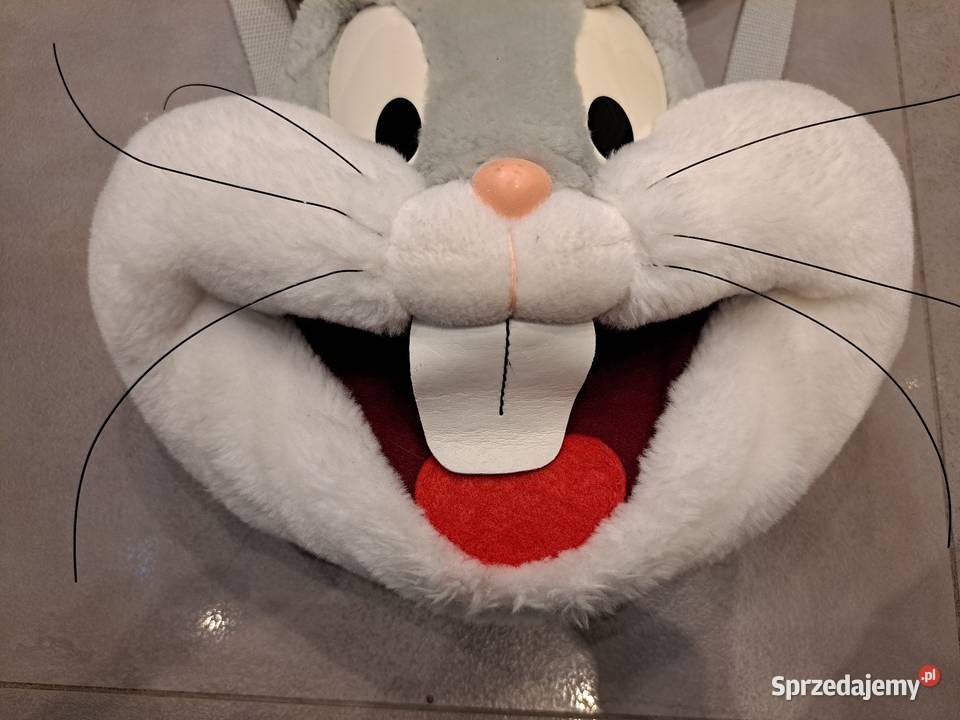 Stary Pluszowy Plecak Królik Buks Looney Tunes Radom sprzedam