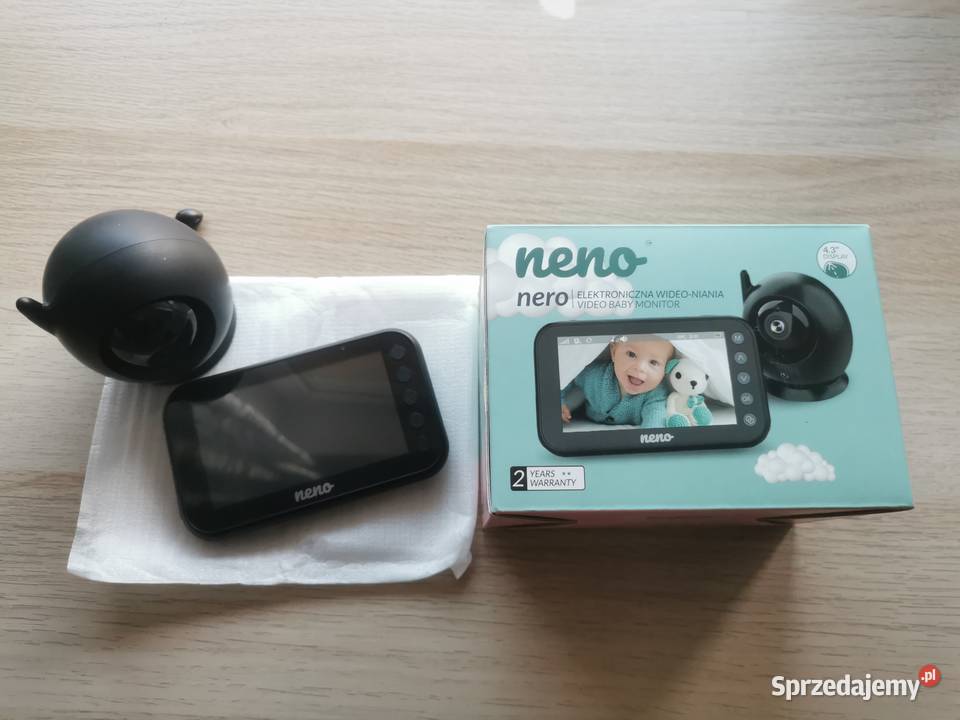 Elektroniczna niania Neno Nero stan idealny nowa Pozostałe Zamość