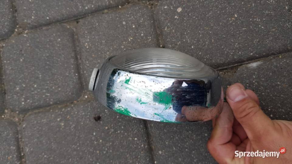 Klosz z ramką odbłyśnik Jawa 50 kaczka pancerka łódzkie Opoczno sprzedam
