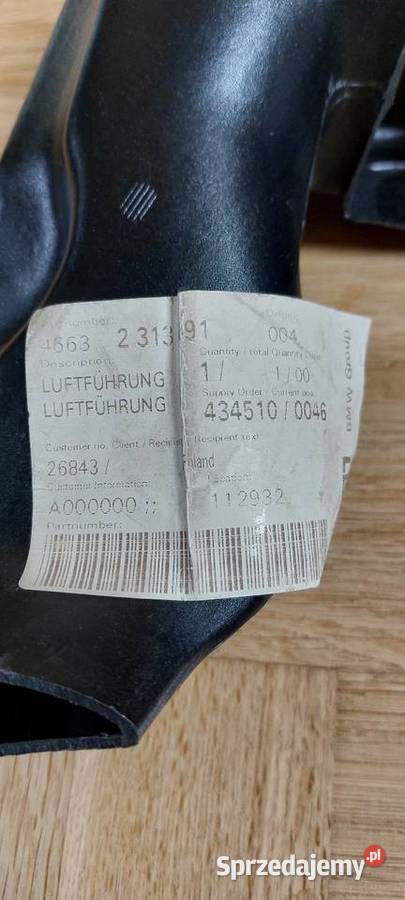 1998 Bmw R1100rt Abs Lewy Prawy Kanały wlotu małopolskie