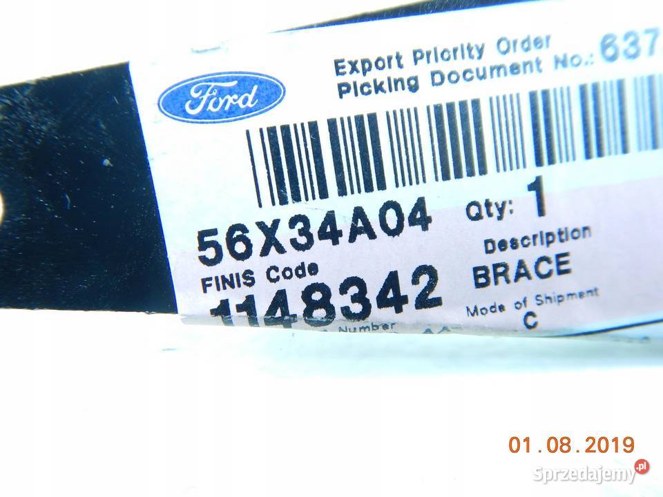 MOCOWANIE LISTWY WTRYSKOWEJ FORD MONDEO 01 ASO